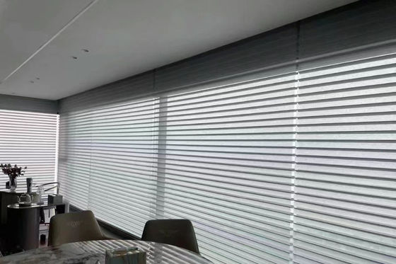 Cortinas motorizadas elétricas do La de Shangri do rolo impermeáveis para interno