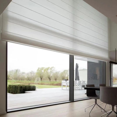 OEM romântico ideal manual do quarto de Roman Blind Curtains For Indoor
