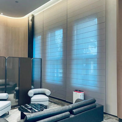 Cortinas verticais do favo de mel do quarto, motorizadas para cima e para baixo dia e noite máscaras celulares