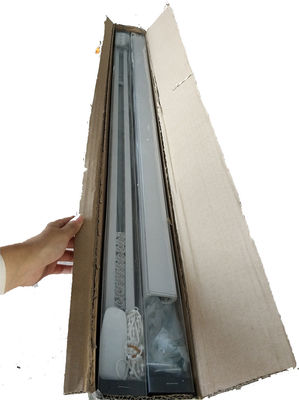 O PVC espuma cortina vertical ideal resistente do óleo UV impermeável semi cego do oídio