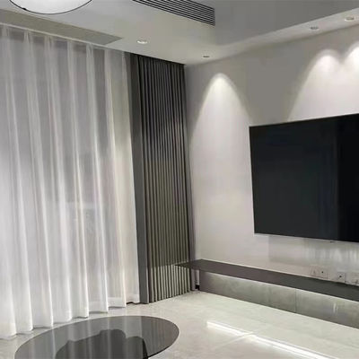 Controle da varinha da largura do vertical 240cm de Matt Charcoal Grey Curtain Blinds