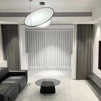 Lubrifique a decoração vertical fantástica resistente da janela da altura das cortinas das cortinas 300cm