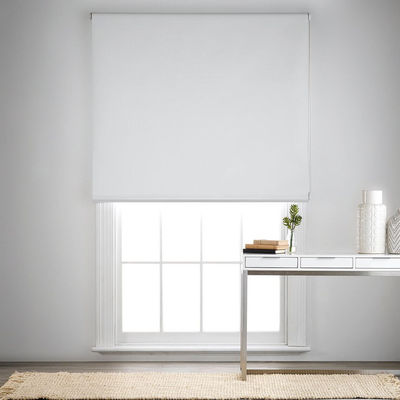 Do poliéster espuma bege do rolo cortinas 100% de janela revestidas para escritórios