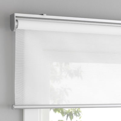 Resistente de umidade semi cego ordinário das cortinas de janela do rolo da tela