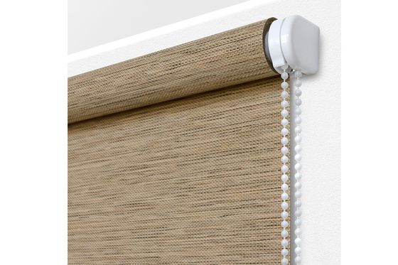 KEEWO, fábrica de China, tela da luz solar + cortinas de rolo manuais de alumínio, Multi-coloridas do grânulo da tração