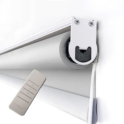 Estilo inteligente da zebra da dupla camada das cortinas de janela da noite do dia com controle esperto