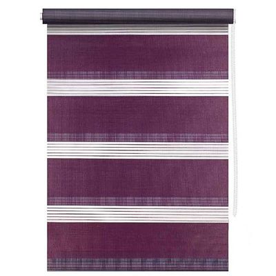 Cortinas de rolo da zebra do banheiro nenhumas do perfurador do banheiro do toalete da cozinha do escurecimento da tração cortinas impermeáveis para baixo