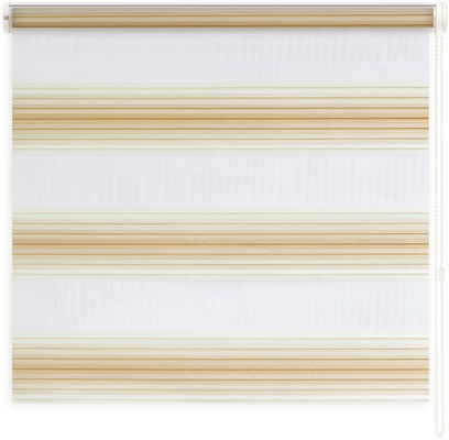 Do escurecimento cego da cortina da zebra da cor do inclinação a tração impermeável perla cortinas manuais da tração