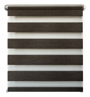 As cortinas de rolo semi transparentes a mão da cozinha que do banheiro puxou grânulos puxam o rolo do cabo acima das cortinas