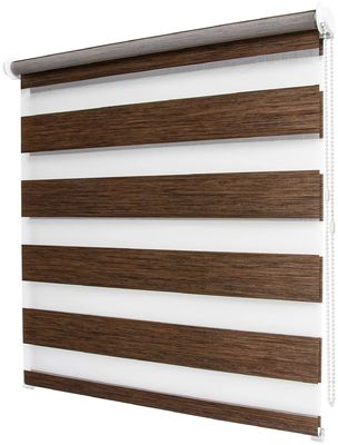 As cortinas de rolo semi transparentes a mão da cozinha que do banheiro puxou grânulos puxam o rolo do cabo acima das cortinas