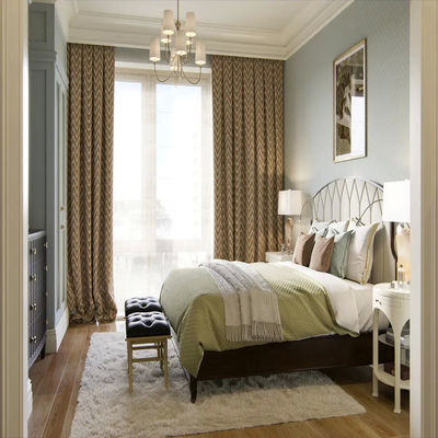 Cortina inteligente de visão vertical para decoração de casa com alto valor de aparência