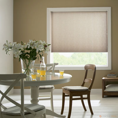 Lâmina não perfurada de Windows 25mm dos para-sóis das cortinas do favo de mel