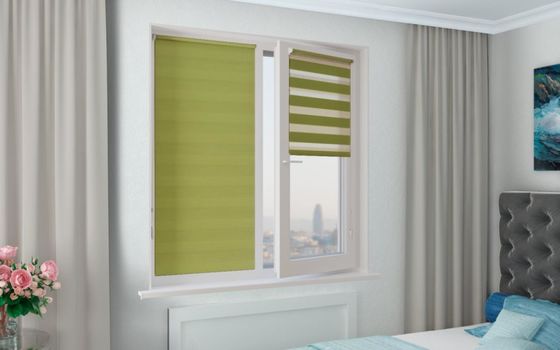 Cortina de gaze suave de cor única e respirável sem perfurar para banheiro