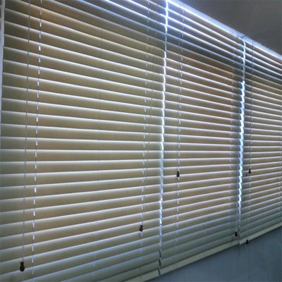 Proteção UV Cortinas horizontais de Veneza Alto nível de privacidade